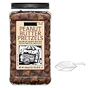 Peanut Butter Pretzels Nuggets Snack - Valencia Pretzels With Peanut Butter Filling (3 LB 7 OZ) 55 OZ with Mini Scooply Scoop