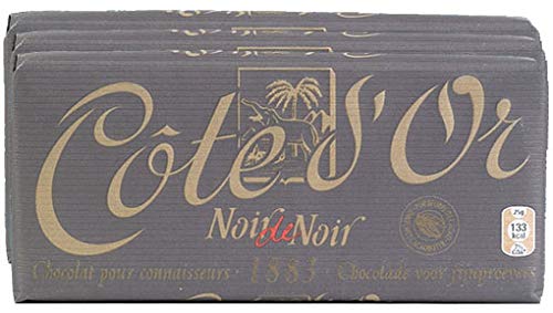 Cote D'or Noir De Noir 1883 Dark Chocolate (150g) 5.3oz Bar (Pack of 3)