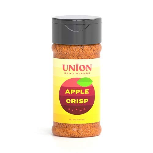 Union Spice Blends Seasoning Blend, Gluten Free, Non GMO, Nut Free, Kosher, 3 oz. (Apple Crisp Spice)
