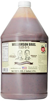 Williamson Bros Bar-B-Q Sauce Original Sauce, 128 Ounce