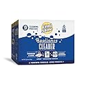 Lemi Shine Appliance Cleaner & Deodorizer - Dishwasher, Washing Machine, and Garbage Disposal Citric Acid Cleaner - 22.5 oz (9 Pack)