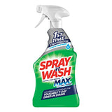 Spray N’ Wash Max Stain Remover Spray, Laundry Pre-Treat for Tough Stains, 16oz
