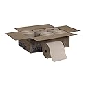 Georgia-Pacific Envision 26302 Brown Hardwound Roll Paper Towel, 800' Length x 7.875" Width, 2" Core (Case of 6 Rolls)