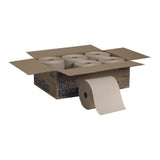 Georgia-Pacific Envision 26302 Brown Hardwound Roll Paper Towel, 800' Length x 7.875" Width, 2" Core (Case of 6 Rolls)