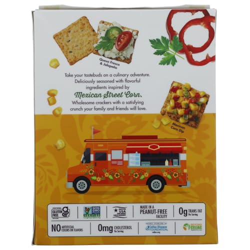 Crunchmaster Mexican Street Corn Crackers, 3.54 OZ