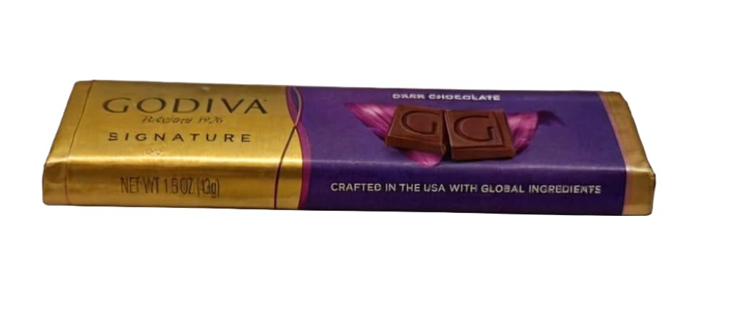 Godiva Chocolate Bar Dark Solid, 1.5 oz