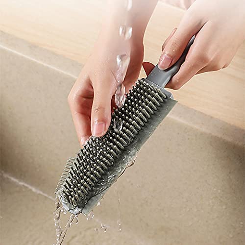 Ostin Multifunction Small Scrub Brush Corner Cleaning Brush for Sink Bathroom Countertop Floor Window Kitchen Bathroom