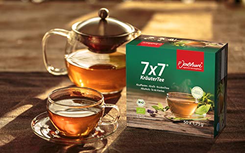 Dr. Jentschura's AlkaHerb with 49 Organic Herbs from Germany, 100 Tea Bags