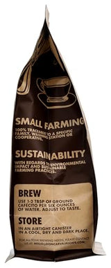 Don Carvajal Cafe Greca Blend Espresso Roast Whole Bean Coffee, 12 OZ