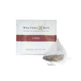 Walters Bay Chai Tea, 15 Count, Premium, 100% Hand Plucked, Orange Pekoe Ceylon Black Tea, Caffeinated, All Natural, Pyramid Bag, Sri Lankan Tea