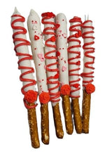 Sweet gift chocolate covered pretzel 12 Rods