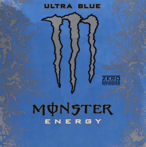Monster Energy, Ultra Blue, 16 fl oz, 4 Pack