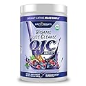 Purity Products OJC Blueberry Detox - Certified Organic Juice Cleanse Bloat + Gas Relief- Ft. OptiBiome Probiotics, Organic Super Fruits + 4 Grams