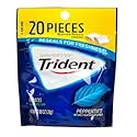 Trident Peppermint Sugar Free Gum 0.98 oz (Pack of 6)