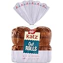 Katz Gluten Free Oat Rolls | Dairy Free, Nut Free, Soy Free, Gluten Free | Kosher (1 Pack of 4 Rolls, 9 Ounce)