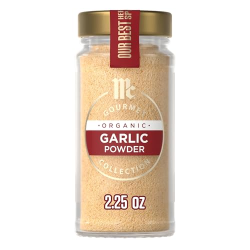 McCormick Gourmet Organic Garlic Powder, 2.25 Oz
