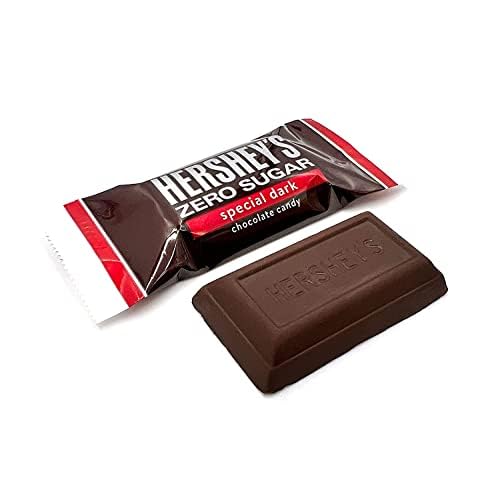 Sugar Free Chocolate - Sugar Free Special Dark Chocolate - 6 Pound Bag - Bulk s Zero Sugar - Individually Wrapped Chocolate - Queen Jax