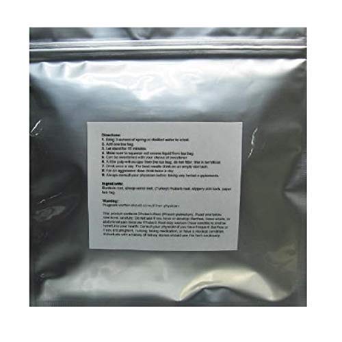 Essiac Tea Bags 25% Sheep Sorrel Root Organic Certified 20 Tea Bags