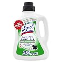 Lysol Tough Odor Eliminator Laundry Sanitizer Additive, Sanitizing Liquid for Gym Clothes and Activewear, 0% Bleach, Eliminates Odor Causing Bacteria