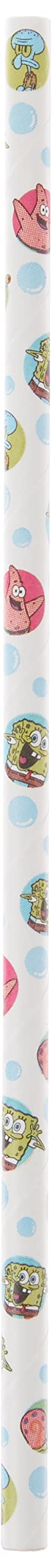 Glad for Kids SpongeBob SquarePants Paper Plates,8.5 Inches-Bubbles Plates for Kids-Heavy Duty Disposable Paper Plates for All Occasions-Kids