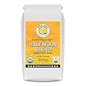 North Coast Roasting Company, Half Caff, Medium Dark Roast, Low Acid Organic Coffee, Whole Bean - 1/2 Cafeine & 1/2 Decaf. Swiss Water Process, Half