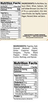 Gourmet Warehouse Orleans Cajun Injectable Marinade and Orleans Cajun Spice Rub, 16 ozs, No MSG, No HFCS