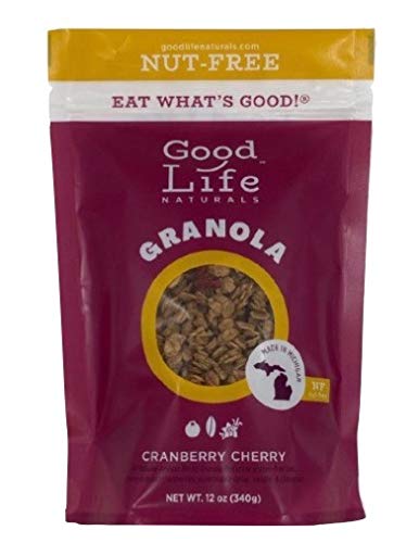Good Life Natural’s Granola Cereal | Artisan Blended Energizing Granola Flakes | Healthy Nut Free Blend | No Artificial Flavoring or Sweeteners |