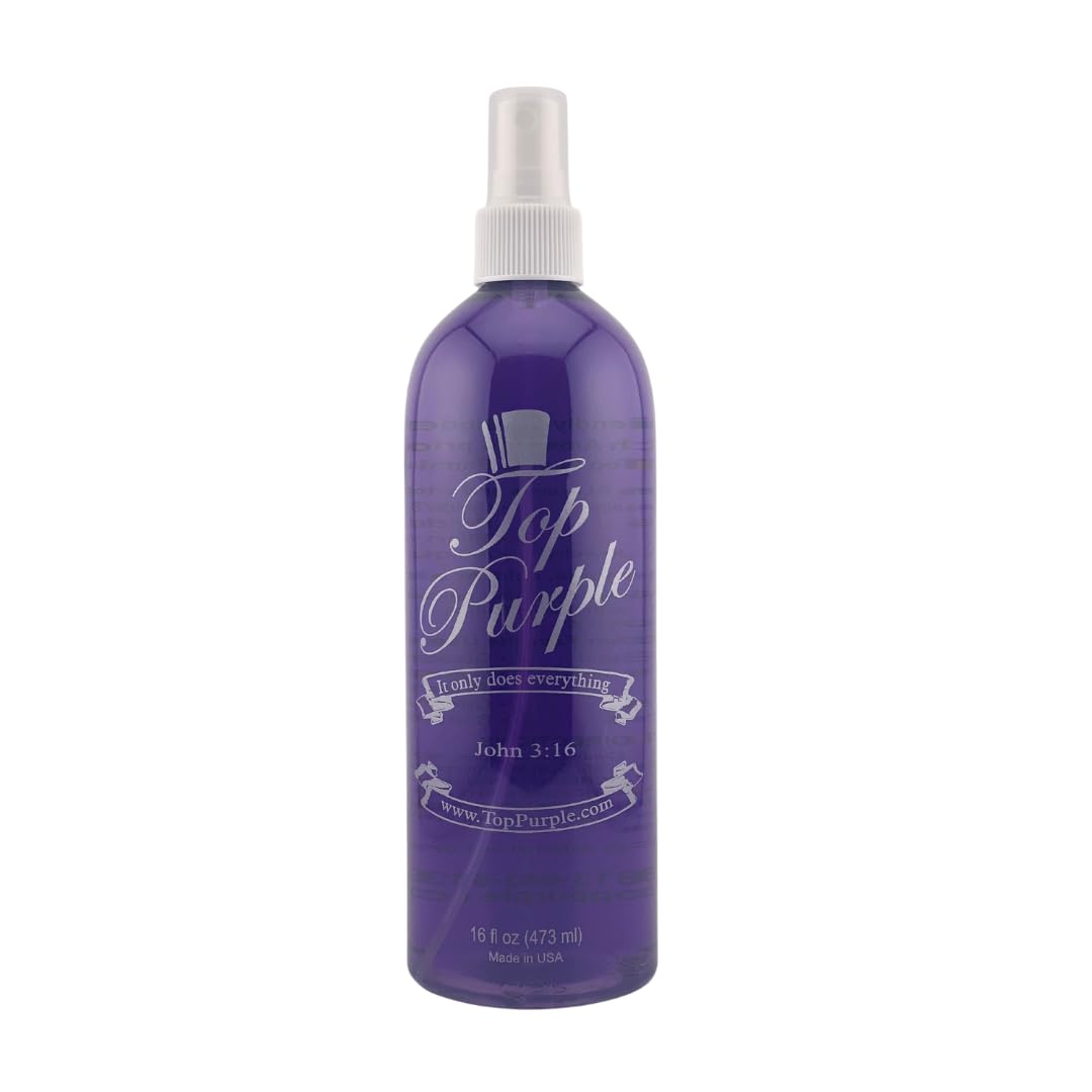 Top Purple Jewelry and More Cleaner 16, 8 and 2 Ounce Spray Bottles