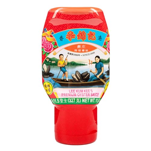 Lee Kum Kee Premium Oyster Sauce Squeeze Bottle (11.5 oz - 1 Pack) Rich & Savory, All-Purpose Seasoning | Perfect for Stir-Frying, Drizzling