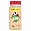 McCormick Garlic Powder, Non GMO, Made from Fresh, Whole Garlic Cloves, For Bringing Consistent Flavor to Favorite Foods While Cooking, 8.75 oz