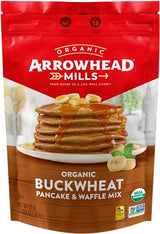 Arrowhead Mills Organic Buckwheat Pancake & Waffle Mix, 22 oz Bag