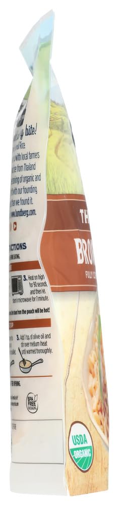 Lundb?rg Family Farms ?rganic Thai Ric? - Br?wn Jasmin? - Cas? ?f 6-8 ?z - Bulk Buy