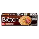 Breton Cracked Pepper & Olive Oil - Crispy Wheat Crackers Made With Olive Oil and Freshly Cracked Pepper 200g
