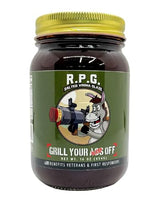 Grill Your As* Off RPG Salted Vodka Rib Glaze - 16oz Sweet & Spicy BBQ Sauce & Glaze for Ribs, Beef, Pork & Chicken - Gourmet Grilling & Marinade