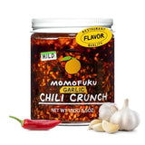 Momofuku Mild Garlic Chili Crunch by David Chang, (5.5 Ounces), Chili Oil with Crunchy Garlic and Shallots, Mild Chili Crisp
