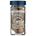 Morton & Bassett Organic Whole Nutmeg, 1.9 OZ