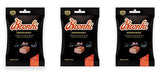 Kras Bronhi Toffee with Herb Extracts 100 gr (Bronhi lakse se dise), 10.5oz, Pack of 3