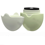 1 piece Silicone sunscreen applicator, portable body lotion applicator, water replenishing applicator (green)