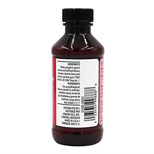 Strawberry Bakery Emulsion, 4 ounce bottle
