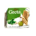 Greta Garden Vegetables Crackers, 4.23 oz, New 2 Pack