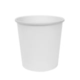 Karat [16oz - 500 ct] Paper Soup Bowls, Disposable Plastic-Free Party Supplies for Hot or Cold Food, 96mm Rim - White (FP-GFC16W)