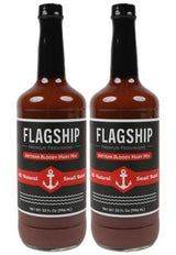 Flagship Bloody Mary Mix - Classic Tomato Cocktail Mixer for Bloody Marys, Brunch Cocktails & Mocktails, Bold Savory Flavor, Perfect for Parties