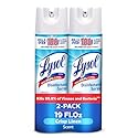 Lysol Disinfectant Spray, Household Cleaning Supplies, Disinfecting Multi-Purpose Room Spray, Antibacterial Sanitizer, Deodorizer, Kills Hantavirus