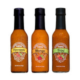 Grandma's Trini, Mango & Pineapple Pepper Sauce Variety Pack | NON GMO, Vegan, Gluten Free, Low Sodium, Low carb | Incredible Flavor and Kick of Heat