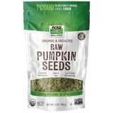 NOW Foods, Organic Pumpkin Seeds, Raw and Unsalted, Excellent Source of Protein and Iron, Certified Non-GMO, Keto-Friendly Snack, 12-Ounce (Packaging