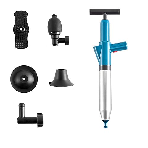LeTkingok Manual Toilet Pipe Dredger Drain Cleaner Blocking Pipe Effectively Dredging Bathroom Kitchen Sink Cleaning Tool