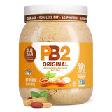 PB2 Original Powdered Peanut Butter - [32 Ounce Jar] 6g of Protein, 90% Less Fat, Certified Gluten Free, Only 60 Calories per Serving, Perfect