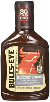 Bull's-Eye, Hickory Smoke BBQ Sauces,18 oz Bottle (Pack of 3)