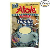 Klass Atole Variety Bundle, 1.52 oz (Pack of 9) Includes 3-Chocolate + 3-Vanilla + 3-Coconut Atole