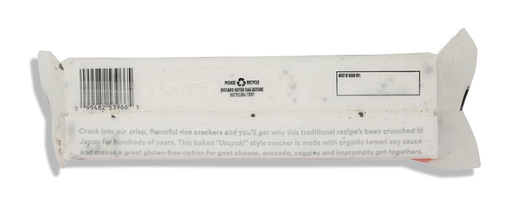365 by Whole Foods Market Black Sesame Rice Crackers, 3 OZ